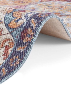 Oosters vloerkleed Kashmir Ghom Elle Decoration - multi - close up, thumbnail