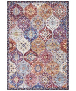 Oosters vloerkleed Kashmir Ghom Elle Decoration - multi - overzicht boven, thumbnail