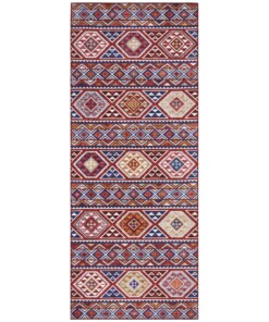 Kelim vloerkleed Anatolian Elle Decoration - wijnrood - overzicht boven, thumbnail Kelim vloerkleed Anatolian Elle Decoration - wijnrood - overzicht boven, thumbnail