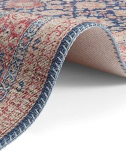 Oosters vloerkleed Mahal Elle Decoration - marineblauw - close up, thumbnail