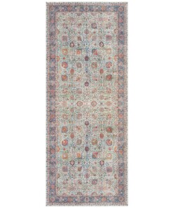 Oosters vloerkleed Mahal Elle Decoration - jade - overzicht boven, thumbnail Oosters vloerkleed Mahal Elle Decoration - jade - overzicht boven, thumbnail