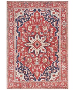 Oosters vloerkleed Täbriz Elle Decoration - oriëntaals rood - overzicht boven, thumbnail