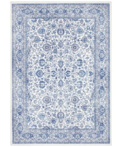 Oosters vloerkleed Maschad Elle Decoration - saffierblauw - overzicht boven, thumbnail Oosters vloerkleed Maschad Elle Decoration - saffierblauw - overzicht boven, thumbnail