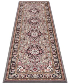 Klassiek vloerkleed Medaillion - grijs - overzicht schuin, thumbnail Klassiek vloerkleed Medaillion - grijs - overzicht schuin, thumbnail