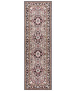 Klassiek vloerkleed Medaillion - grijs - overzicht boven, thumbnail Klassiek vloerkleed Medaillion - grijs - overzicht boven, thumbnail