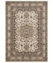 Perzisch tapijt Parun Täbriz - grijs - overzicht boven, thumbnail