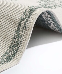 Loper binnen & buiten Cofete - groen/crème - close up, thumbnail