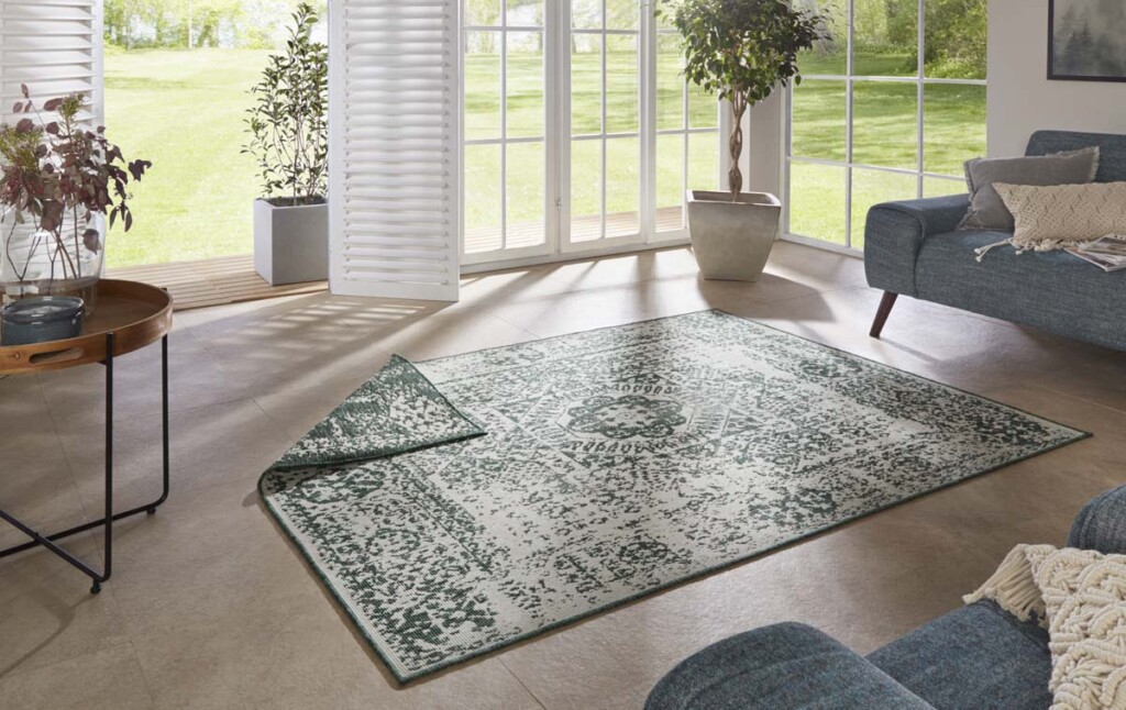 Vintage Vloerkleden NORTHRUGS Biri Omkeerbaar Tapijt - Groen/crème - 120x... Cm - Waterdicht Voor Binnen En Buiten - Boho Vintage Stijl Loper Tapijt Vintage Vloerkleden NORTHRUGS Biri Omkeerbaar Tapijt - Groen/crème - 120x... Cm - Waterdicht Voor Binnen En Buiten - Boho Vintage Stijl Loper Tapijt