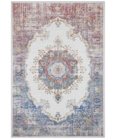 Vintage vloerkleed Orient - rood/blauw - overzicht boven, thumbnail Vintage vloerkleed Orient - rood/blauw - overzicht boven, thumbnail