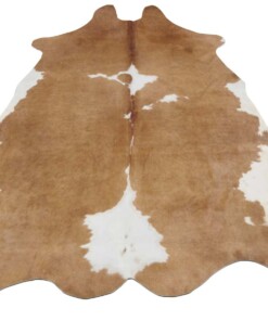 Dierenhuid vloerkleed Optik Chester - crème/bruin - overzicht schuin, thumbnail Dierenhuid vloerkleed Optik Chester - crème/bruin - overzicht schuin, thumbnail