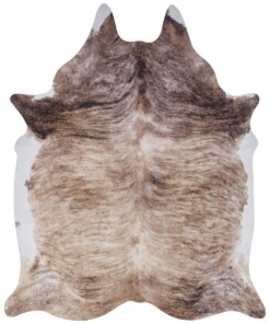 Dierenhuid vloerkleed  Optik Milton - crème/bruin - overzicht boven, thumbnail Dierenhuid vloerkleed  Optik Milton - crème/bruin - overzicht boven, thumbnail