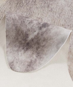 Dierenhuid vloerkleed Optik Clarence - crème/lichtbruin - close up, thumbnail