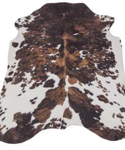 Dierenhuid vloerkleed Optik Murray - crème/bruin - overzicht schuin, thumbnail Dierenhuid vloerkleed Optik Murray - crème/bruin - overzicht schuin, thumbnail