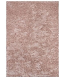 Handgetuft hoogpolig vloerkleed Supersoft - roze - overzicht boven, thumbnail Handgetuft hoogpolig vloerkleed Supersoft - roze - overzicht boven, thumbnail
