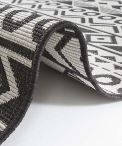 Binnen & buiten vloerkleed Forma - zwart - close up, thumbnail Binnen & buiten vloerkleed Forma - zwart - close up, thumbnail