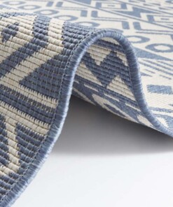 Binnen & buiten vloerkleed Forma - blauw - close up, thumbnail Binnen & buiten vloerkleed Forma - blauw - close up, thumbnail