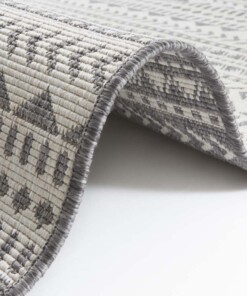 Binnen & buiten vloerkleed Pytha - zilver - close up, thumbnail Binnen & buiten vloerkleed Pytha - zilver - close up, thumbnail