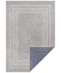 Binnen & buiten vloerkleed Retro - blauw - overzicht boven, thumbnail Binnen & buiten vloerkleed Retro - blauw - overzicht boven, thumbnail