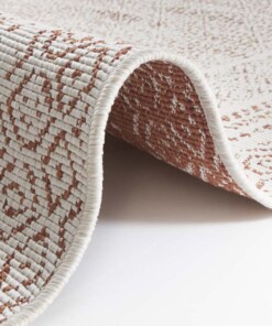 Binnen & buiten vloerkleed Retro - terra - close up, thumbnail Binnen & buiten vloerkleed Retro - terra - close up, thumbnail