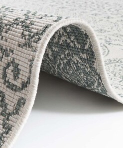 Binnen & buiten Ornament vloerkleed - groen - close up, thumbnail Binnen & buiten Ornament vloerkleed - groen - close up, thumbnail