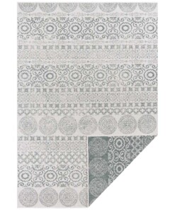 Binnen & buiten Ornament vloerkleed - groen - overzicht boven, thumbnail Binnen & buiten Ornament vloerkleed - groen - overzicht boven, thumbnail