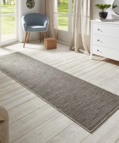 Loper binnen & buiten sisal-look Nature  - multi/grijs - sfeer