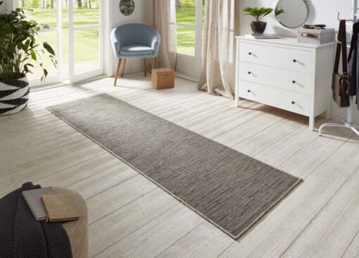 Loper binnen & buiten sisal-look Nature  - multi/grijs - sfeer