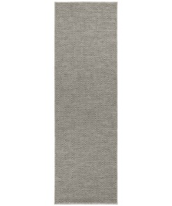 Loper binnen & buiten sisal-look Nature  - grijs/antraciet - overzicht boven, thumbnail Loper binnen & buiten sisal-look Nature  - grijs/antraciet - overzicht boven, thumbnail