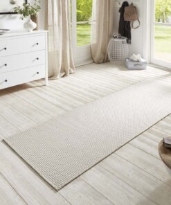 Loper sisal-look binnen & buiten Nature  - ivoor - sfeer