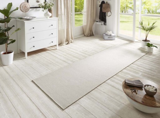 Loper sisal-look binnen & buiten Nature  - ivoor - sfeer