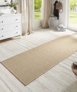 Loper sisal-look binnen & buiten Nature  - beige - sfeer