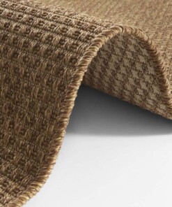 Loper sisal-look binnen & buiten Nature - bruin - close up, thumbnail Loper sisal-look binnen & buiten Nature - bruin - close up, thumbnail