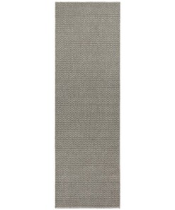 Loper sisal-look binnen & buiten Nature  - lichtgrijs - overzicht boven