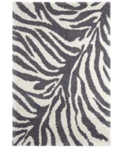 Hoogpolig vloerkleed Desert - grijs/crème - overzicht boven, thumbnail Hoogpolig vloerkleed Desert - grijs/crème - overzicht boven, thumbnail