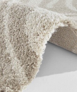 Hoogpolig vloerkleed Desert - beige/crème - close up, thumbnail Hoogpolig vloerkleed Desert - beige/crème - close up, thumbnail