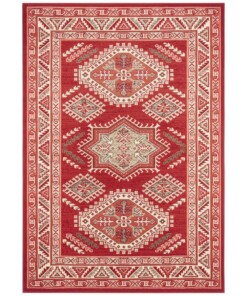 Klassiek vloerkleed Saricha Belutsch - rood - overzicht boven, thumbnail Klassiek vloerkleed Saricha Belutsch - rood - overzicht boven, thumbnail