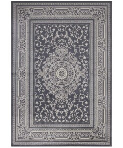 Oosters vloerkleed Classic Orient - antraciet/zilver - overzicht boven, thumbnail