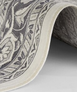 Oosters vloerkleed Modern Nain - crème/antraciet - close up, thumbnail