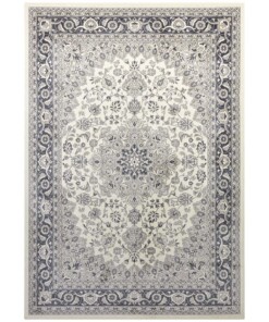 Oosters vloerkleed Modern Nain - crème/antraciet - overzicht boven, thumbnail