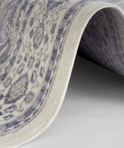 Oosters vloerkleed Kashmir - crème/jeansblauw - close up, thumbnail Oosters vloerkleed Kashmir - crème/jeansblauw - close up, thumbnail