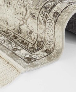 Vintage vloerkleed Oriental - crème - close up, thumbnail Vintage vloerkleed Oriental - crème - close up, thumbnail