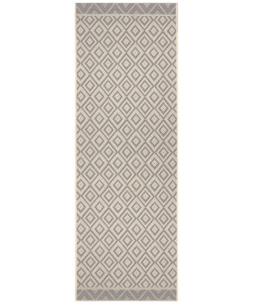 Binnen & buiten Loper Capri- taupe/grijs - overzicht boven