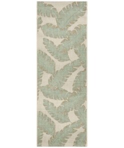 Binnen & buiten Loper Bondi Beach - beige/groen - overzicht boven, thumbnail