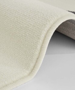 Vloerkleed retro Abstract Circles - crème - close up, thumbnail