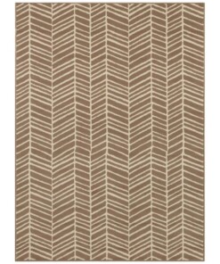 Vloerkleed zig-zag Brick Wall - taupe - overzicht boven, thumbnail Vloerkleed zig-zag Brick Wall - taupe - overzicht boven, thumbnail