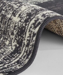 Vloerkleed blokken patchwork - donkergrijs - close up, thumbnail Vloerkleed blokken patchwork - donkergrijs - close up, thumbnail