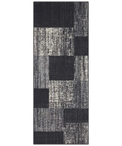 Vloerkleed blokken patchwork - donkergrijs - overzicht boven, thumbnail Vloerkleed blokken patchwork - donkergrijs - overzicht boven, thumbnail