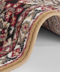 Oosters vloerkleed Orientis - mosterd/crème - close up, thumbnail