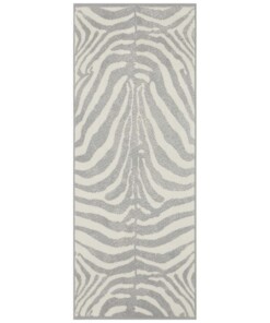 Vloerkleed zebra - grijs/crème - overzicht boven, thumbnail Vloerkleed zebra - grijs/crème - overzicht boven, thumbnail