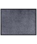 Effen deurmat Plain wasbaar 30°C - zwart - overzicht boven, thumbnail